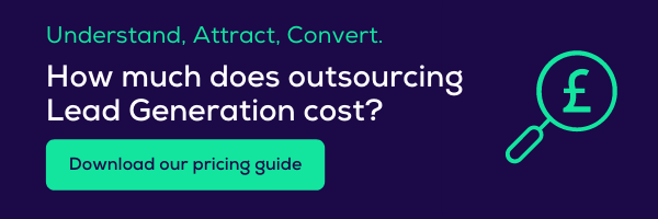 How much does outsourcing lead generation cost?
